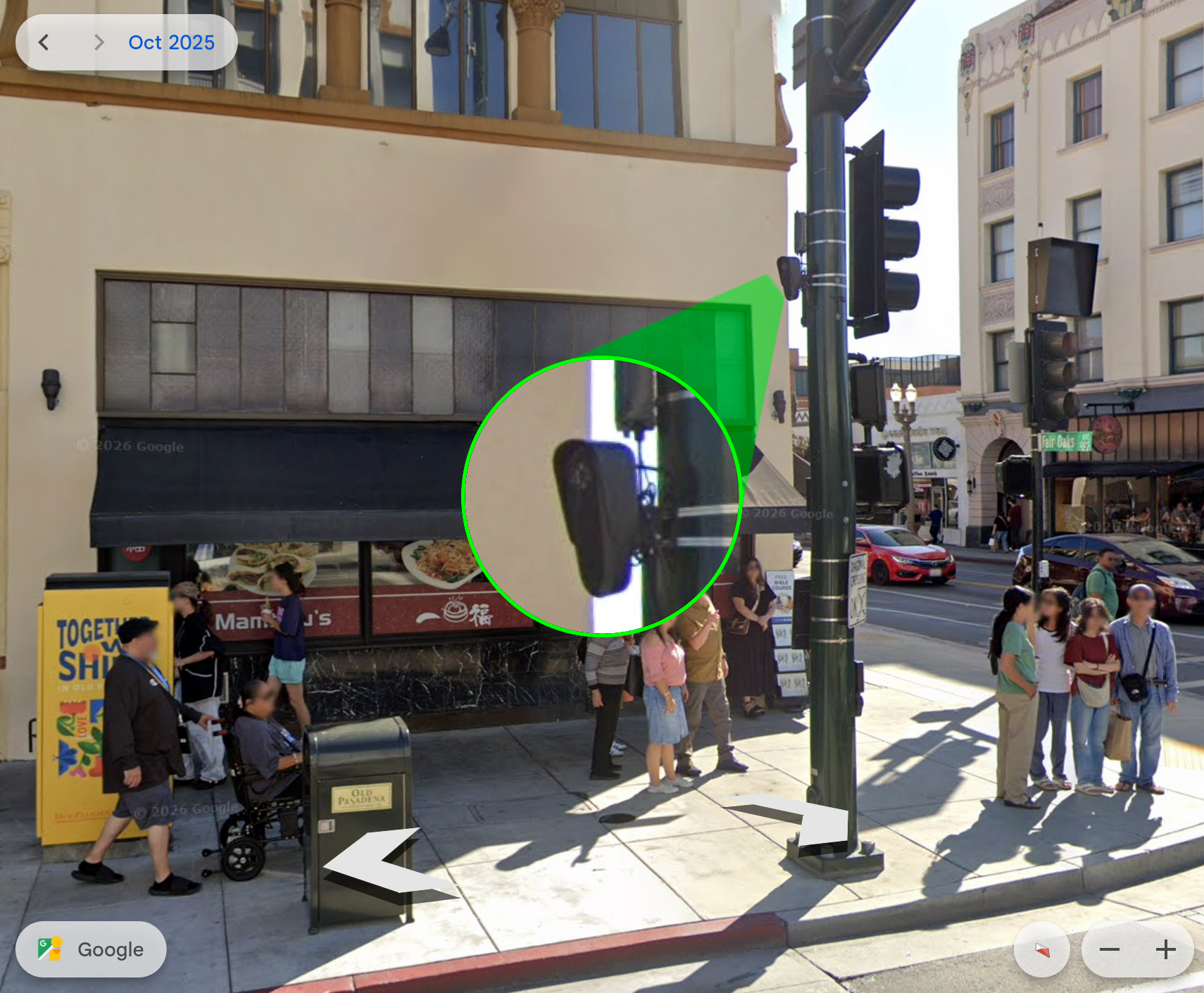 Another Flock camera in Pasadena