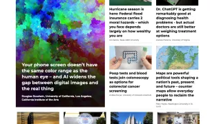 New article on color for The Conversation