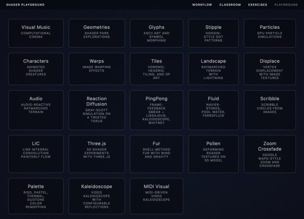 Vibecoding Shaders class