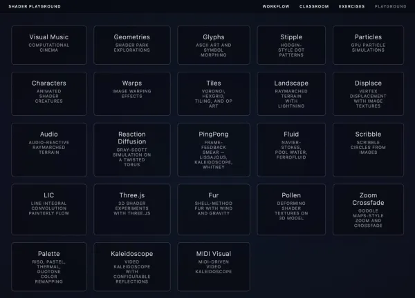 Vibecoding Shaders class